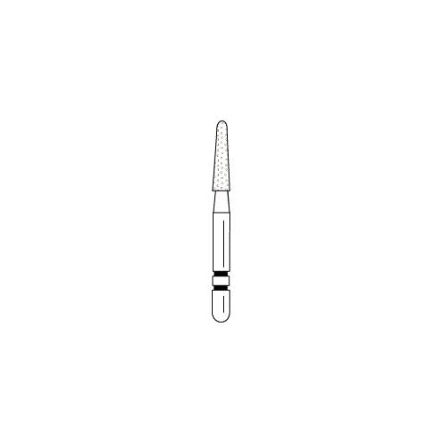 Abrasive Technology Two Striper FG Friction Grip #799.6.5 Round End Taper Coarse Grit Diamond Burs 5/Pk Abrasive Technology Two Striper FG Friction Grip #799.6.5 Round End Taper Coarse Grit Diamond Burs 5/Pk